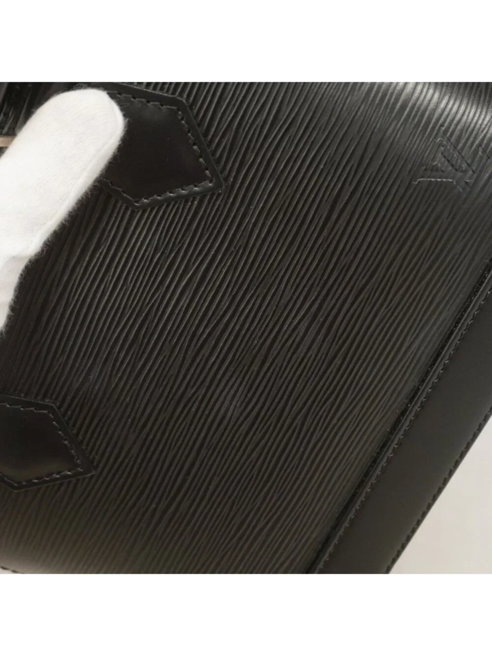 Louis Vuitton Handbag Epi Alma BB Noir 2-Way